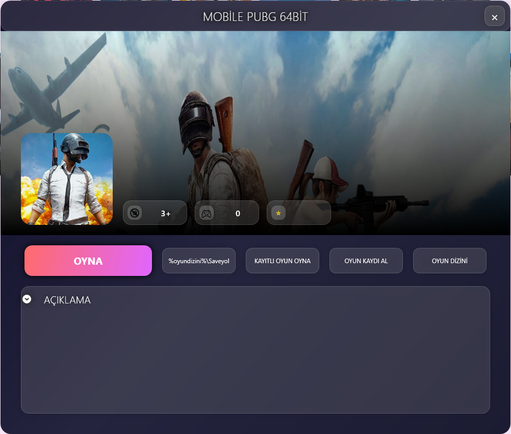 Vip Oyun Arşiv Güncelleme Sistemi Ekran Görüntüsü 1